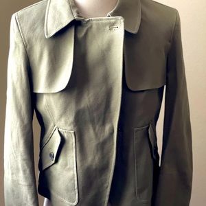 Ann Taylor cropped utility jacket
